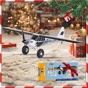 FMS 1300mm PA-18 Super Cub with Reflex V3, PNP / RTF ,The best Gifts（RTF = plane, remote, battery battery charger，PNP = plane only）