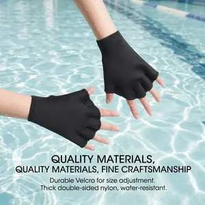 1 Pair Swimming Hand Paddles, Dive Material, Water Sports Training, Duck Foot Swimming, Men's and Women's Swim Gear, Pair of Specialized Hand Paddles