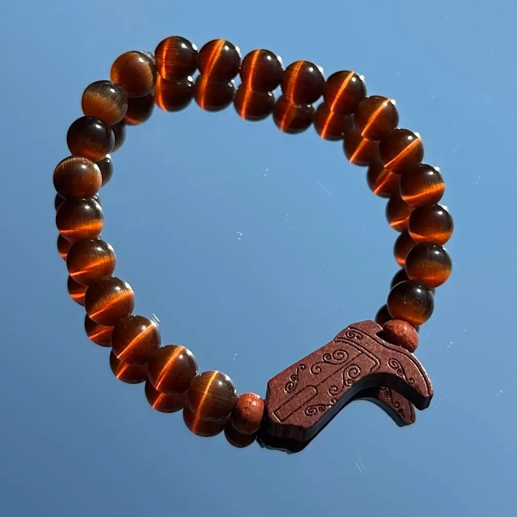 Catseye Cowboy-Boot Bracelet