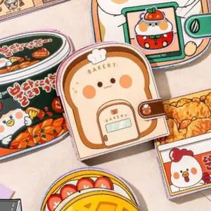 Quiet Book No-Cut Version DIY Three-Dimensional Sticker Book Material Dress-Up Stickers Free Material Package Toys for Festivals Art Stickers Crafts Scrapbooking