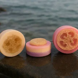 Jasmine Kisses Loofah Soap - Natural Loofah Soap with Unique Design for Your Needs
