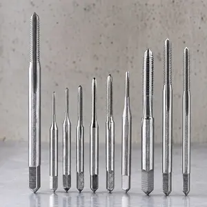 Premium Titanium Coated Tap and Die Set: 10-Piece High-Speed Steel Mini Metric Threading Tools (M1-M3.5). Industrial-Grade Metal Tapping Kit for Automotive, Woodworking & Electronics. Portable Multi-Purpose Machining & Precision Repair Drill Tool Set.