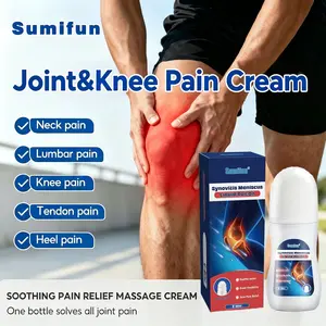 Sumifun Knee Joint Pain Relief Cream — suitable for meniscus injuries, neck, shoulders, back, and feet; comes with a massage ball; made from natural plant ingredients relieves joint and muscle pain suitableforsportsinjuries and bruisesportable design