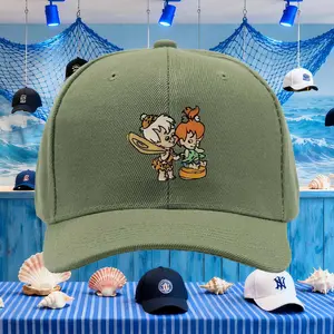 Retro The Flintstones TV Show 90s Hat Adult Size Hat Retro Fun Truck Driver Baseball Hat