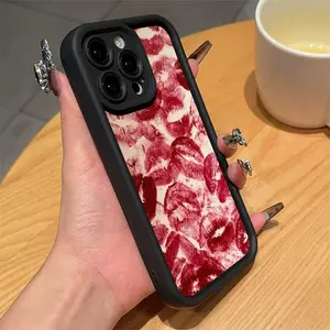 Fashion Lip Pattern Phone Case, Anti-drop TPU Phone Protector Cover, Phone Accessories Compatible with iPhone 7 11 12 13 14 15 Series