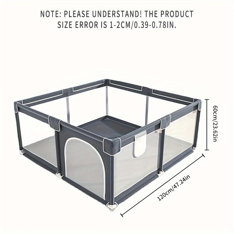 Baby Playpen Fence Guard Rail, Game Small Tent,Sturdy Breathable Indoor Outdoor Playpen，Sturdy Indoor-Outdoor Baby Playpen，Extra Large Ocean Playpen with Mat Integrated Crawling, Learning To Walk Fence, Indoor Household Climbing Mat,dealsforyoudays