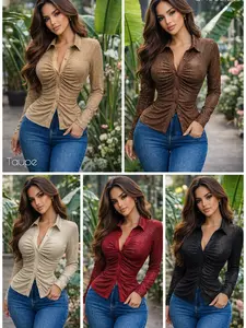 Eve Rhinestone Button Top Eve Rhinestone Button Top