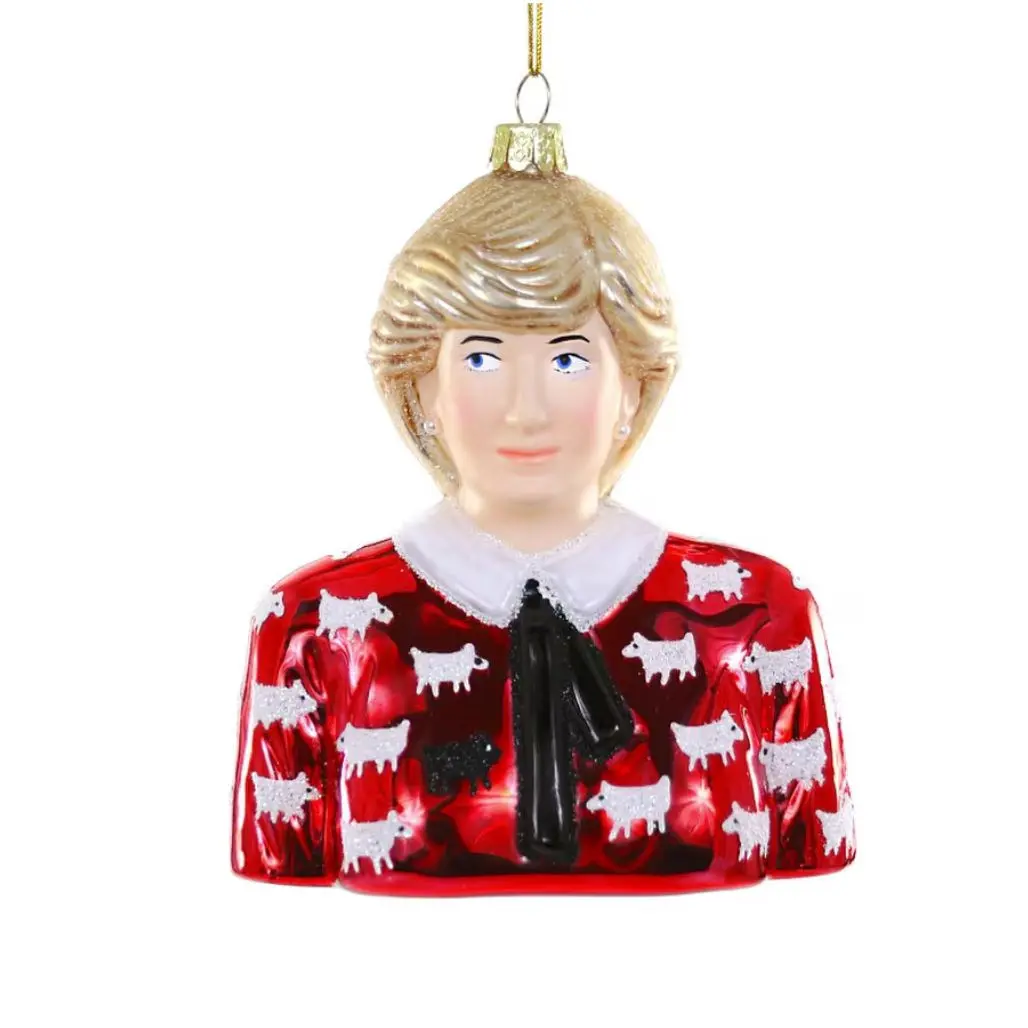 Princess Diana Christmas Ornament