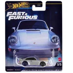Hot Wheels Premium 2024 Fast & Furious Porsche 911 Carrera RS 3.8 Silver