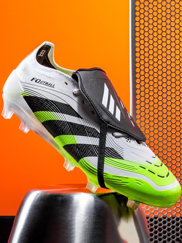 Men's and Women's Collared Football Shoes, Long Stud Soccer Cleats, Adult Lawn Training Sports Shoes, Football Field Boots, Turf Shoes, Comfortable Durable Design