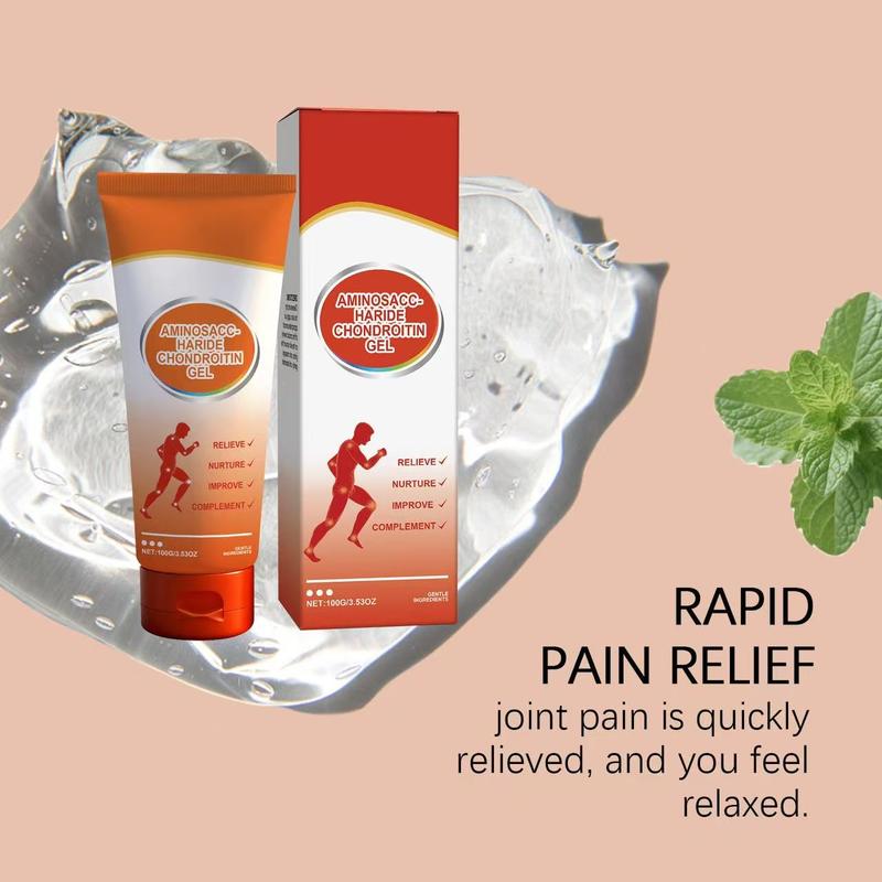 Joint Relief Massage Cream 100G for Knee Lumbar Neck Handle Foot Repair with Glucosamine Chondroitin Sulfate MSM Ginger Root Extract & Eucalyptus Oil