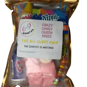 Crazy Candy Queen The ALL SWEET PACK 12 Pieces Gomitas Mixes Fun Treats for Kids Bonbon Snack Sweet Delights for Parties and Events