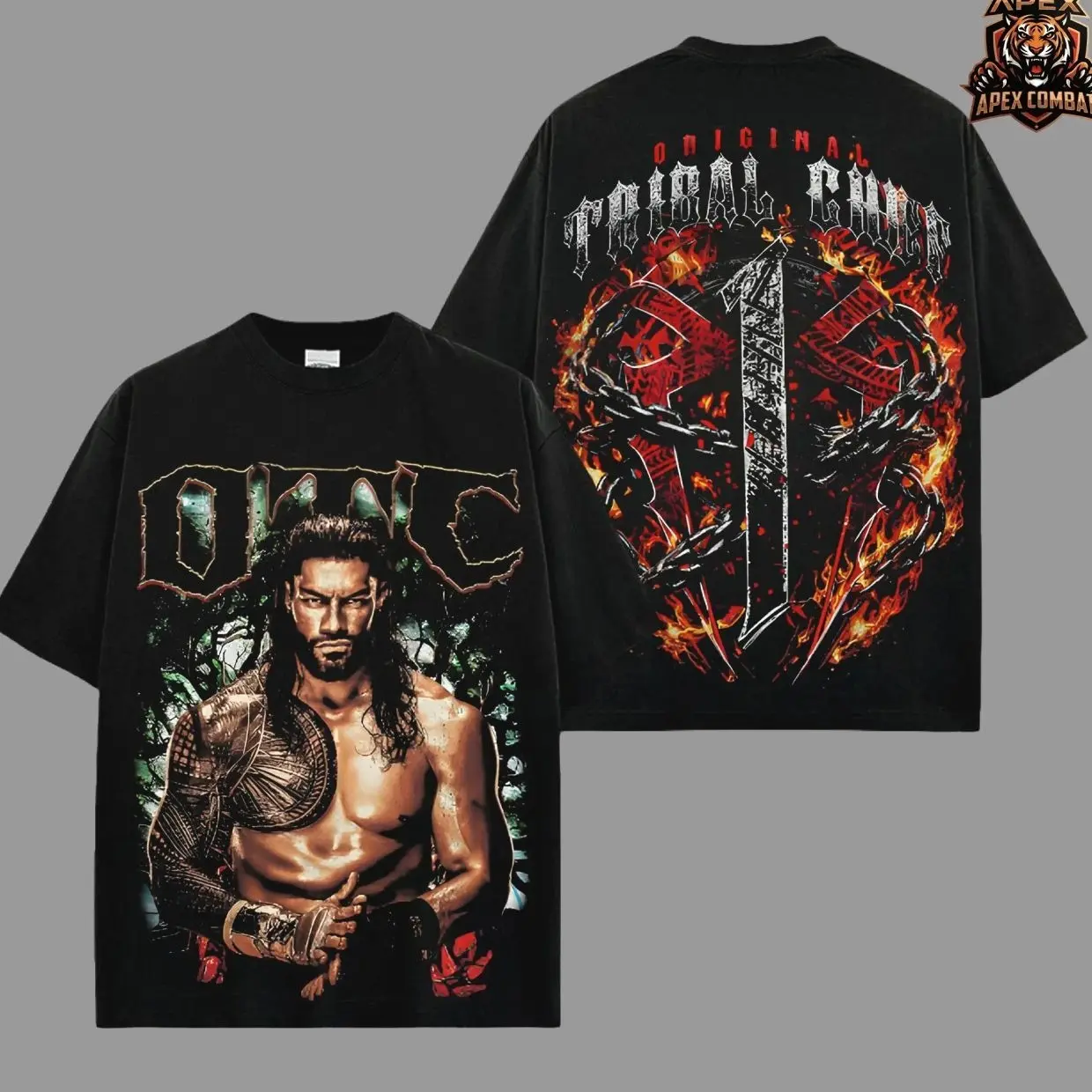 Roman Reigns “The Tribal Chief” v3 WWE Legend Premium Wrestling T Shirt 100% Cotton T-Shirt, Team Xtreme Shirt, WWE Fans Shirt, WWE Event Outfit FFK