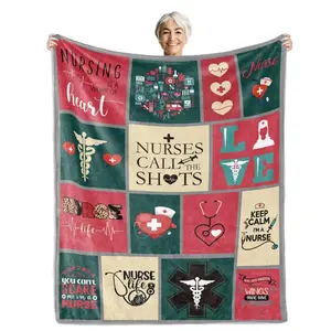 Nurse Week Gifts for Women, Nurses Blanket for Women, Nurse Appreciation Gifts, Nurse Practitioner Gifts for Women, Nurse Graduation Presents for Women, Doctors Day Gifts Thanksgiving graduation ceremony holiday gifts for friends and family tiktokshopspri