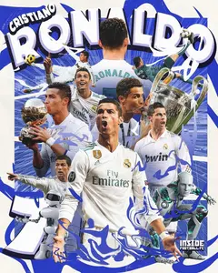 Ronaldo Poster Wall Decor Home