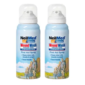 NeilMed WoundWash Antiseptic  (Pack of 2)