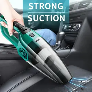Car Vacuum Cleaner with Strong Suction, Compact Handheld Design for 12V Vehicle Interior Cleaning, Pet Hair Removal, and Carpet Care, Without Battery