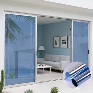 A privacy window film for blocking and controlling heat, without adhesive, suitable for home and office, including free installation tools, window film coloring film | a privacy window film | easy to use