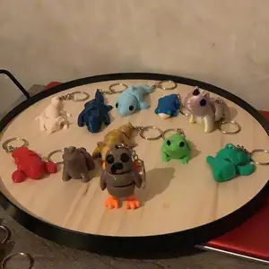 Articulated Animal Keychains - Assorted Colors & Designs for Kids & Adults - Perfect for Bags & Keys - Fun & Unique Accessory