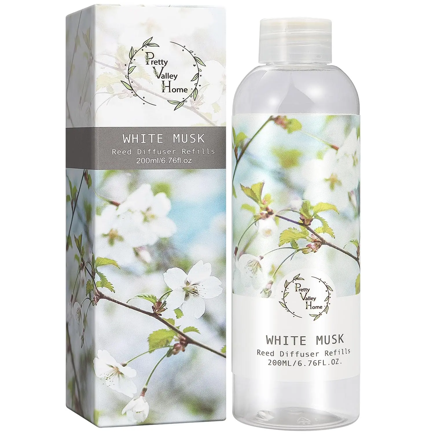 Pretty Valley Home Reed Diffuser Refill - Aroma Diffuser Refills with Scented Oils, Room Scent Solutions, All Occasions Home Fragrance for Living Spaces