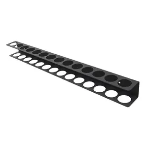 Detail Brush Organizer Wall-mounted 14-hole Hardware Tool Storage