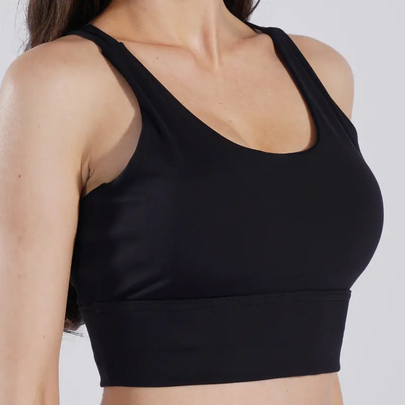 Cross-Back Sports Bra, Medium Support