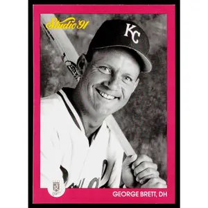George Brett 1991 Studio #62 Kansas City Royals