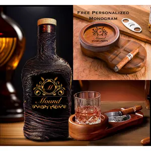 Custom Monogram Whiskey Decanter Set (42) review