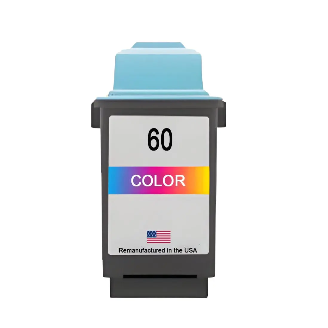 U.S. Remanufactured for Lexmark #60 17G0060 Color Ink Cartridge
