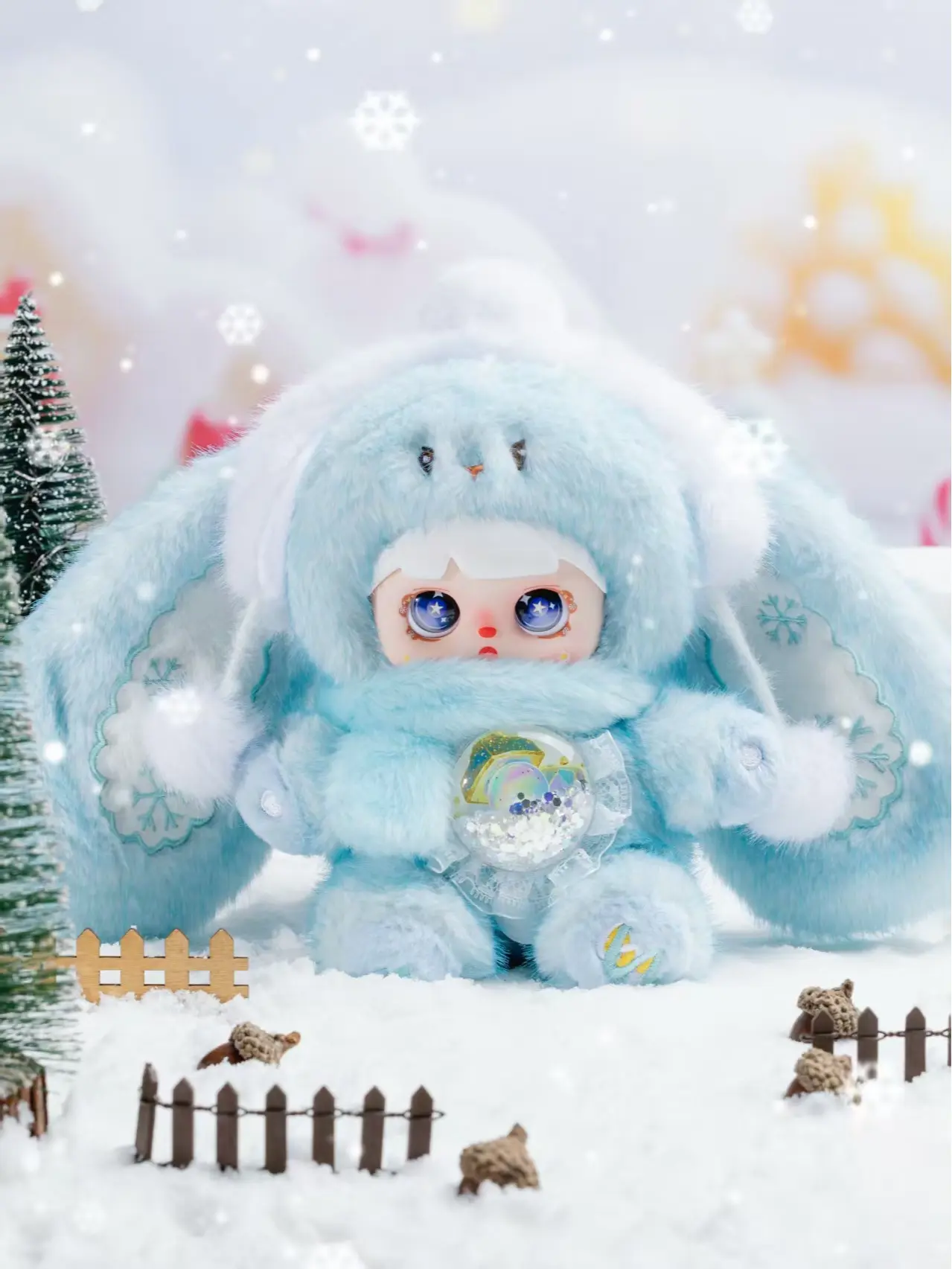 MOCICI 200％ Sugar Heart Rabbit Warm Whisper Series Plush Blind