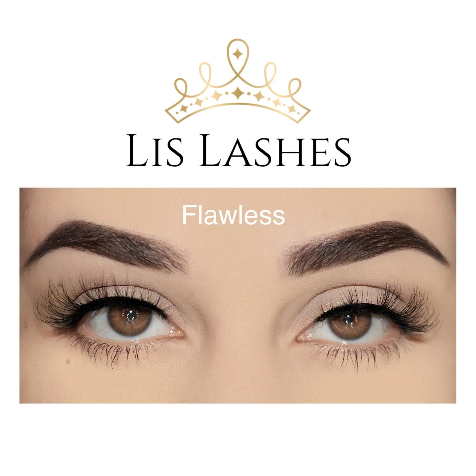 Lis Lashes High Quality Strip Lashes, Natural Look, Lightweight design, Natural Hair