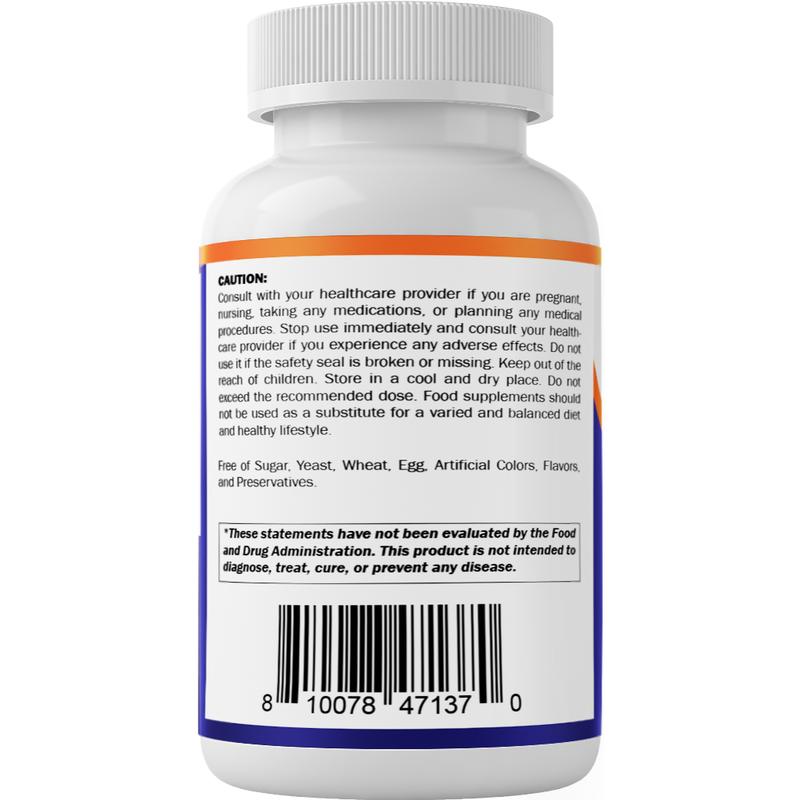 Vitamatic Lactoferrin 250mg, 60 Vegetable Capsules - Promotes Healthy Immune Function*