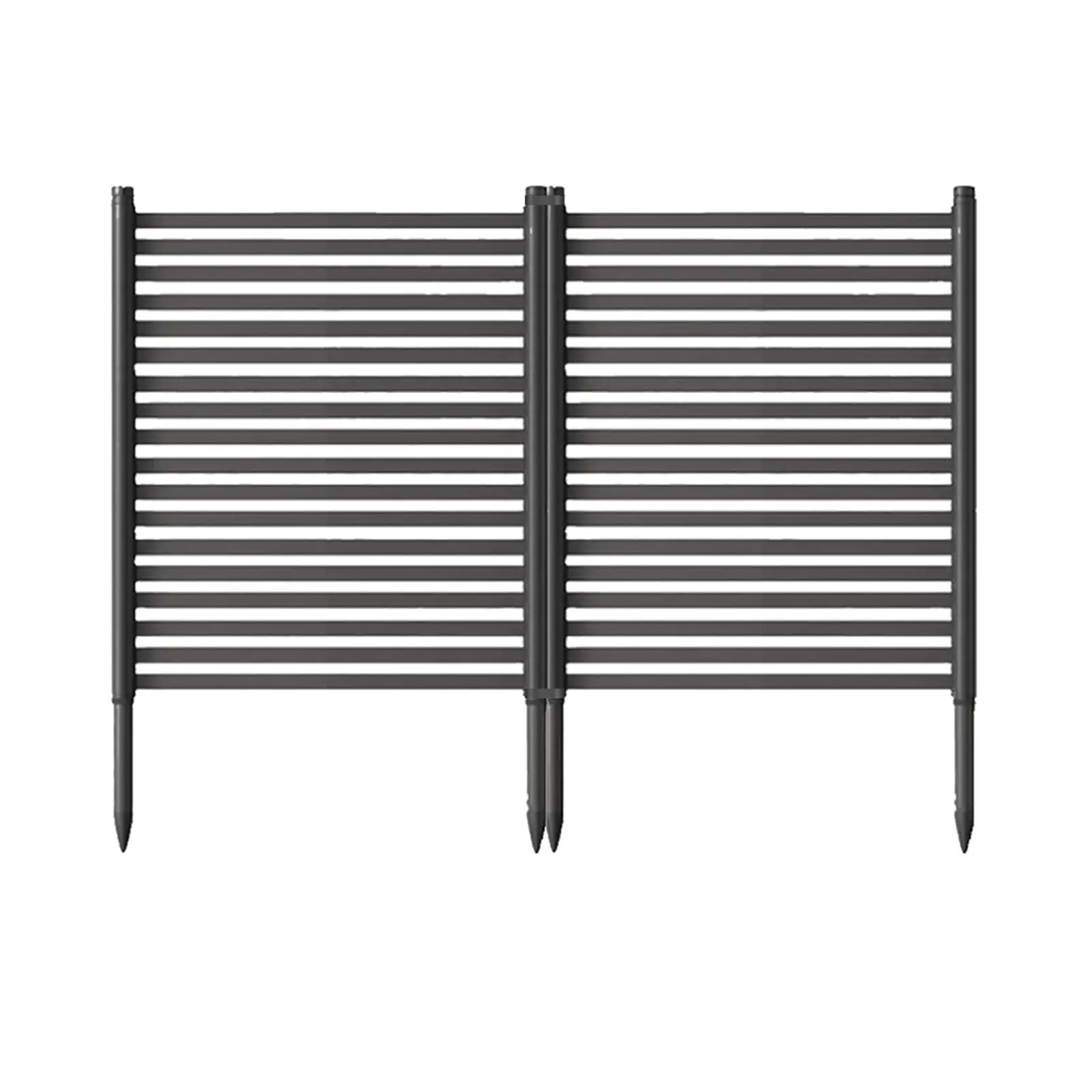 Privacy Screen Outdoor Garden Fence, 47x35 in 2-Panel Animal, Outdoor Fence, Decorative Landscape Edging for Flower Beds, Vegetable Gardens, Patio, Backyard, Lawn