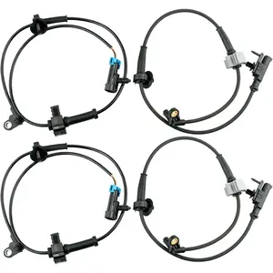 ABS Wheel Speed Sensor Front Rear Left Right fit for  Yukon XL 1500, Chevy Tahoe Suburban Avalanche, Cadillac Escalade 2007 2008 2009 2010 2011 2012 2013 2014, Driver Passenger, 4 count