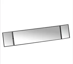 Universal Vehicle Rearview Mirror — Wide-Angle Clip-on Convex Mirror: Offers an expansive field of view and is suitable for sedans, SUVs, and trucks.