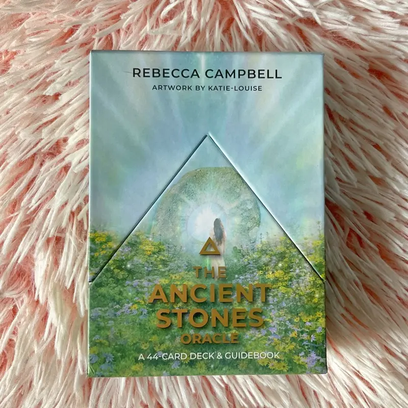 The Ancient Stones Oracle by Rebecca Campbell - A 44 Cards Deck Deck & Guide Book