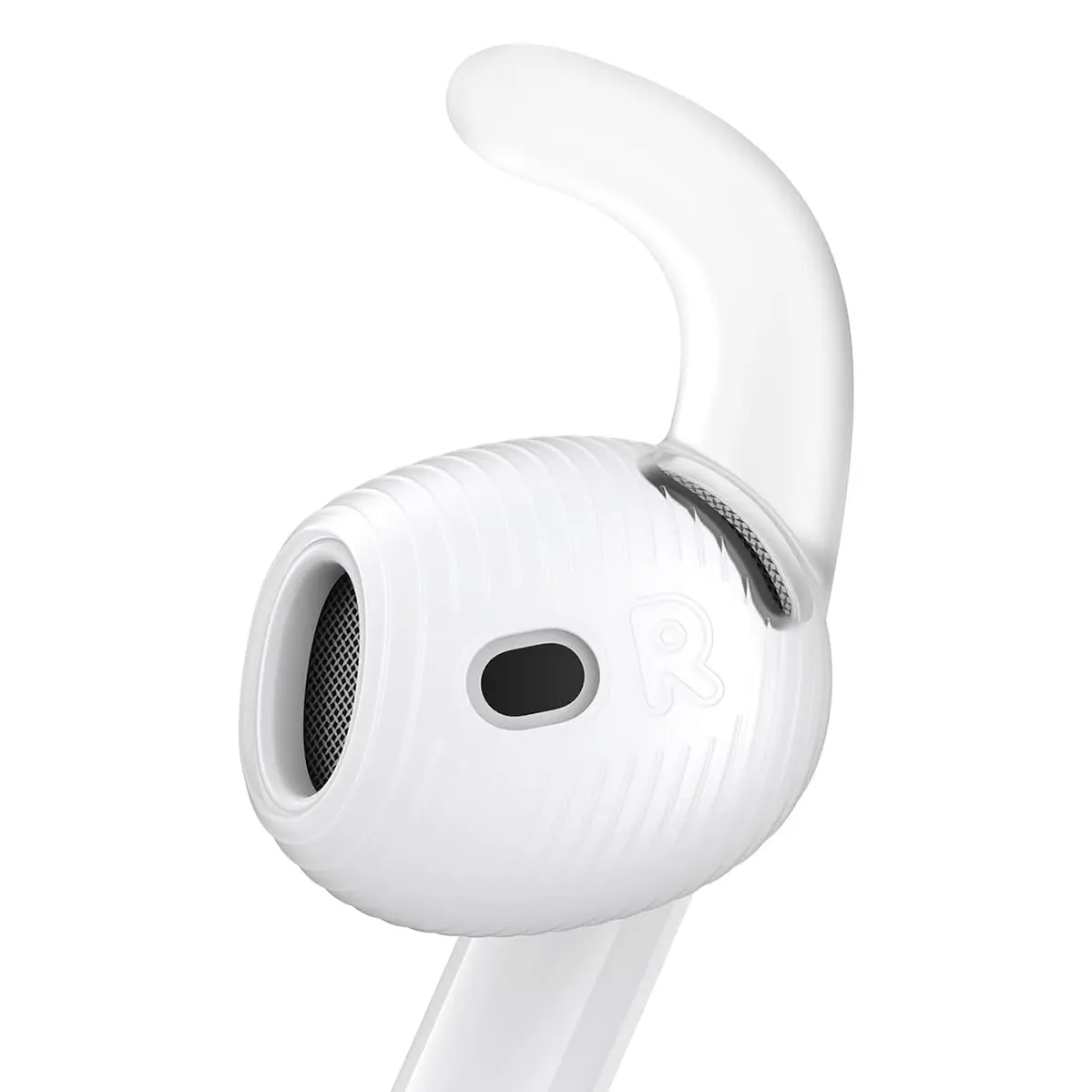 Gcioii 3 Pairs Translucent Anti-Slip Ear Hooks Covers for 4th Generation AirPods, with Storage Pouch, Active Lifestyles Audio Accessories