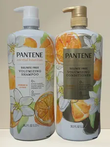 Pantene Essential Botanicals Jasmine-Citrus Haircare Pack, Daily Blend Shampoo & Conditioner Set, 38.2 fl oz