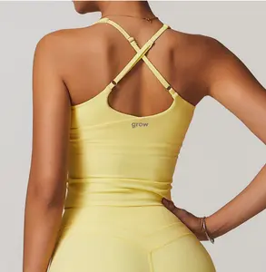 Define V-Style Tank Top | Butter-Soft Chic Cropped Baby Sleeveless Tank Flattering Sculpt Fit Soft Stretch Fabric for Everyday & Elevated Looks