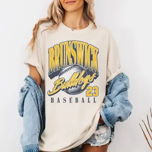 Vintage 90's Baseball Shirt, Custom Baseball Tee, Retro Softball Apparel, Game Day, Name Number 7IGYZ