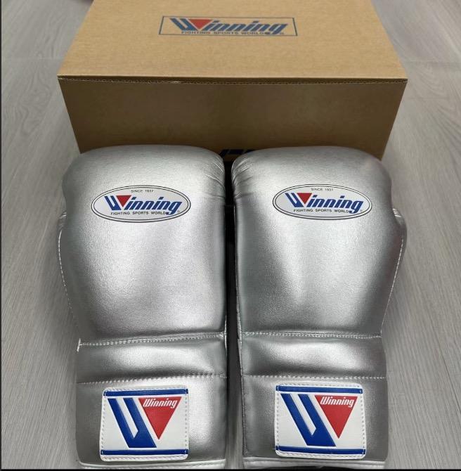 Winning Leather Lace-Up Boxing Gloves for Men and Women All OZ