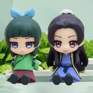 Apothecary Diaries Maomao Jinshi Ren Mini Q Version Figure - Cute Anime Desk Ornament PVC Model Gift for Fans