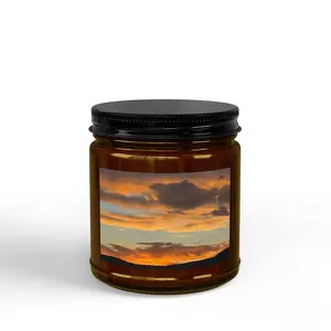 Sunset Glow Scented Soy Candle (4oz & 9oz)