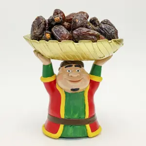 MBC Ramadan Fananees Man Holding Leaf- Ceramic Fat man Character