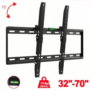 Tilt TV Wall Mount 32-70inch LED LCD OLED 4K Flat Curved TVs up to 99lbs Max