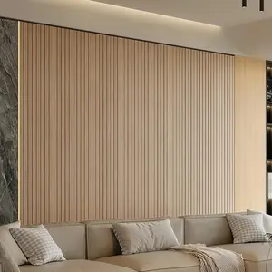 3DH Peel and Stick PVC Slat Wall Panel 118"x15.75" Self-Adhesive Thick Faux Oak WoodGrain Wallpaper 3D Soundproof for Walls & Ceilings Easy Installation No Tools Required anchor outdoorfun