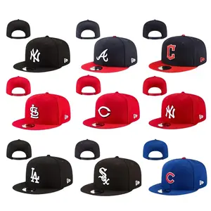 New Era MLB Cap NY Yankees & LA Dodgers Edition 9FORTY 9FIFTY 59FIFTY Adjustable Fitted Curved Flat Brim Streetwear Baseball Hat for Fans