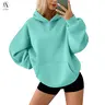 AUTOMET Women's Oversized Hoodies Pullover with Pocket, Casual Fleece Fabric, Minimalist Fall Clothes for Women Fashion Clothes