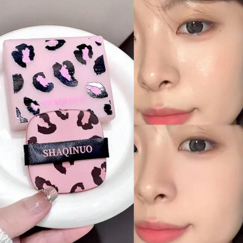 100 Sheets Oil Absorbing Papers with Replacement Pack, Powder Puff Style, Portable Makeup Mirror, Small and Convenient