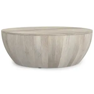 Elmbrook Drum Coffee Table in Mango